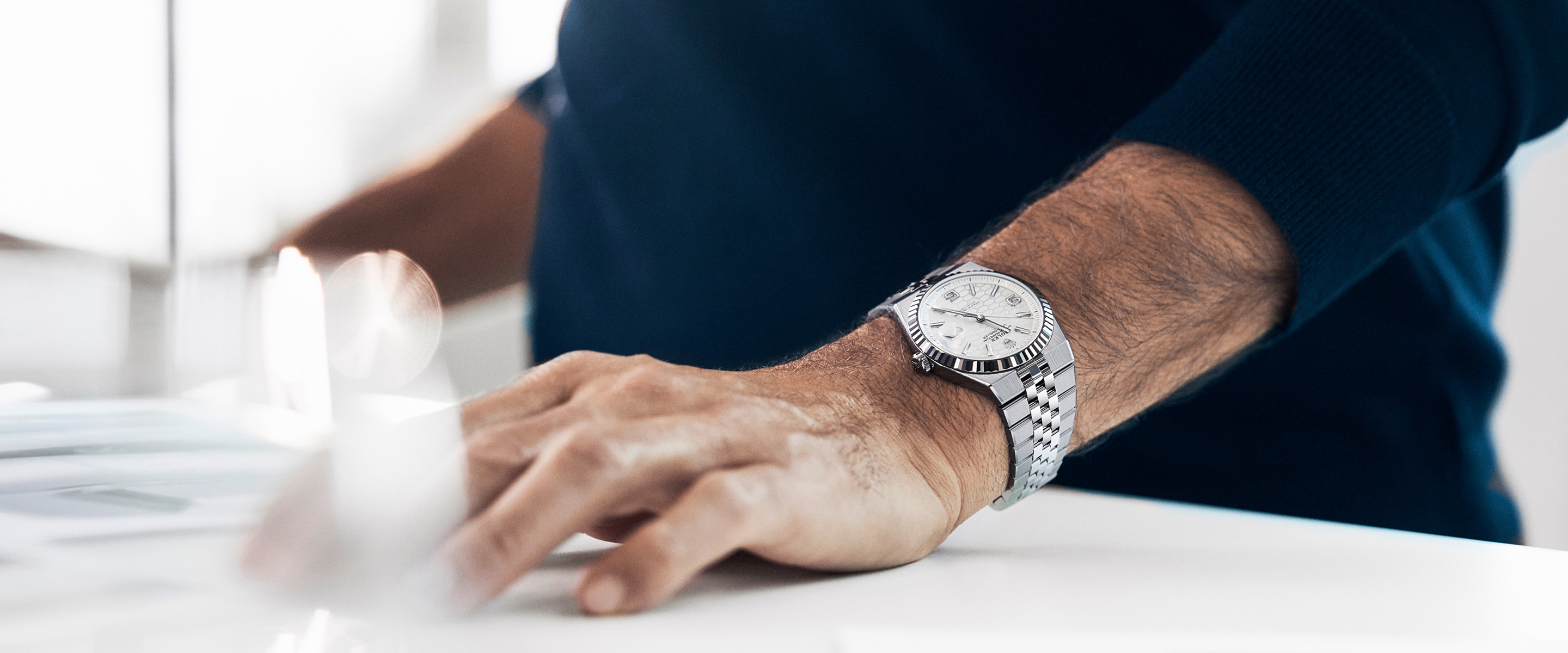 Rolex Land Dweller Collection banner