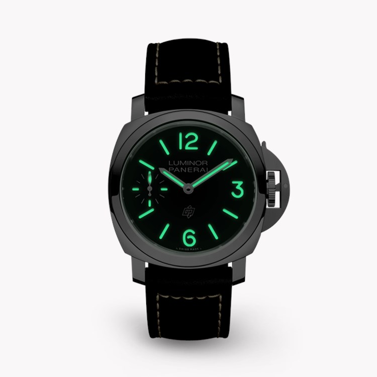 Panerai Luminor Logo 44mm PAM01084 Watch 44mm Black Dial