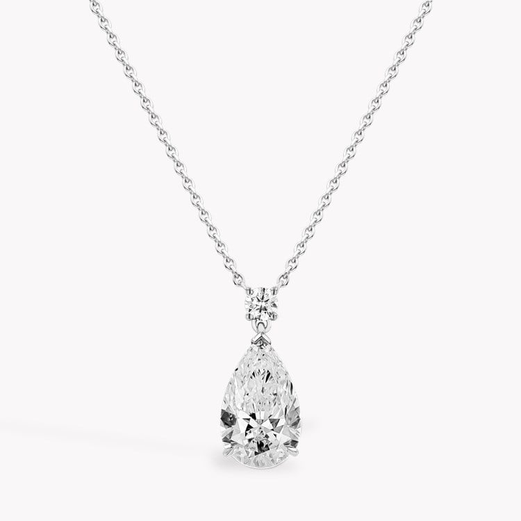 Pear-shaped Diamond Pendant Pear shape Cut, Three Claw Set_1