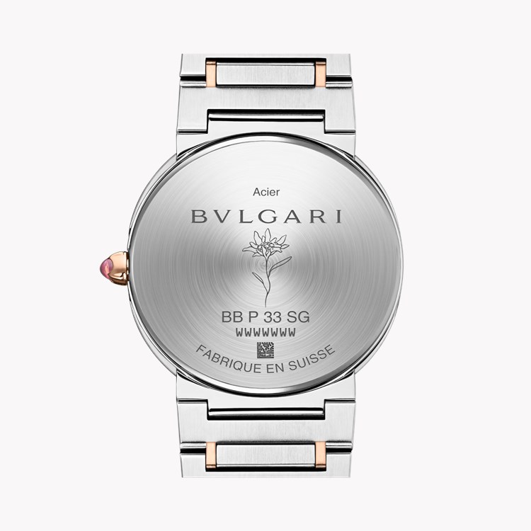 Bvlgari Bvlgari 33mm, Mother-of-Pearl Dial, Diamond Numerals_4