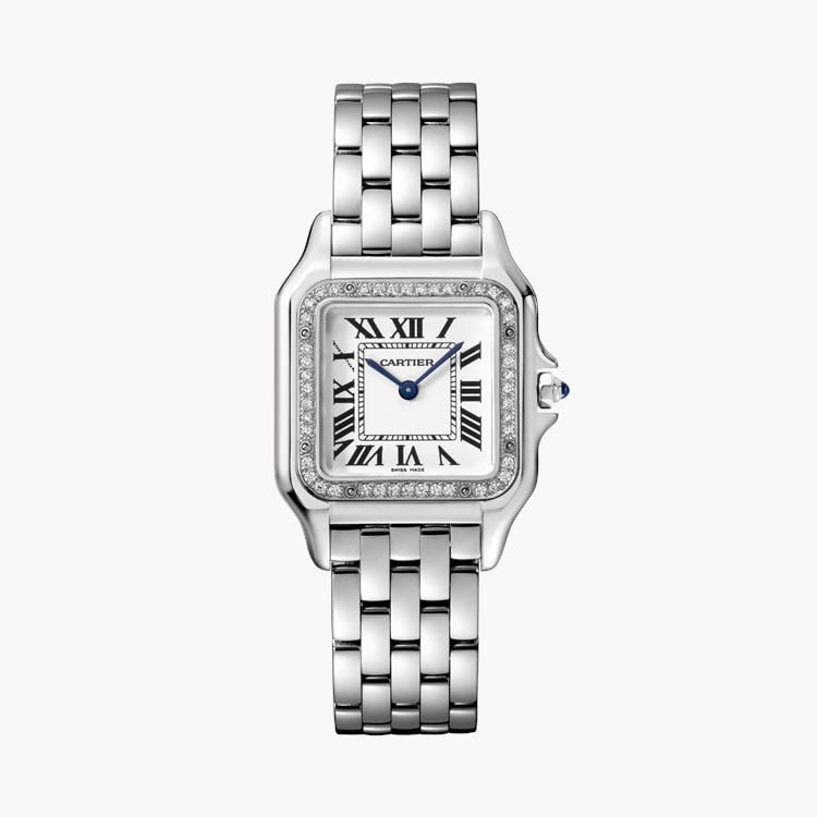 Cartier Panthère de Cartier 27mm, Silver Dial, Roman Numerals_1