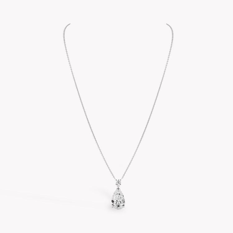 Pear-shaped Diamond Pendant Pear shape Cut, Three Claw Set_2