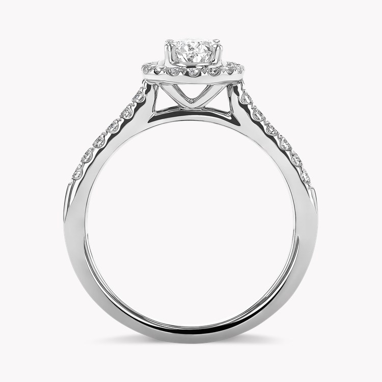 Celestial 0.50ct Diamond Cluster Ring Oval Cut, Claw Set_3