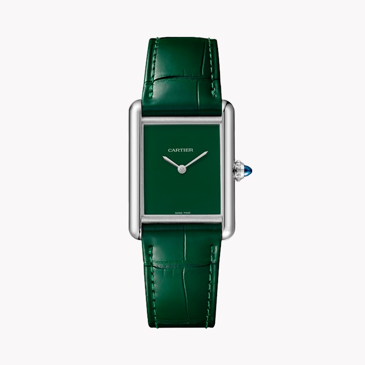 Cartier Tank Must 33.7mm, Green Dial_1