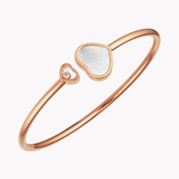 Chopard Happy Hearts Bangle 0.05ct in 18ct Rose Gold Brilliant