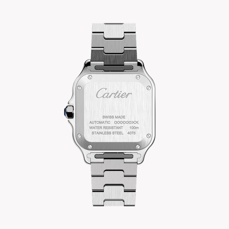 Cartier Santos de Cartier 35.1mm, White Dial, Roman Numerals_2