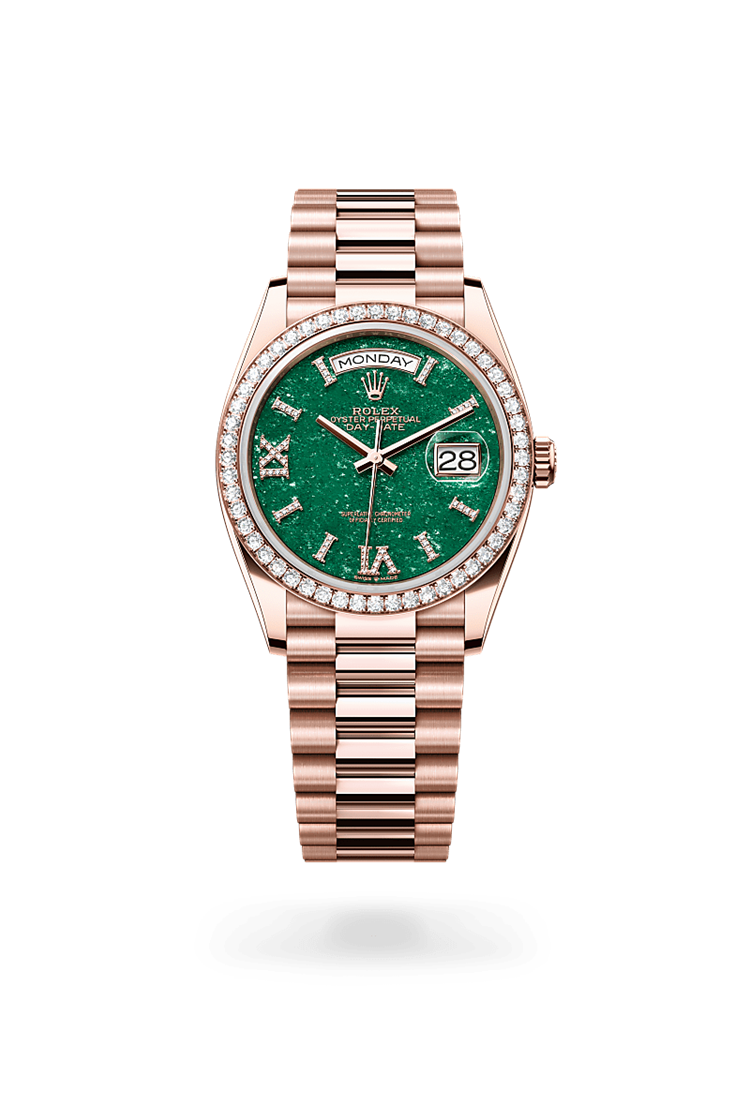 Diamond day date rolex sale