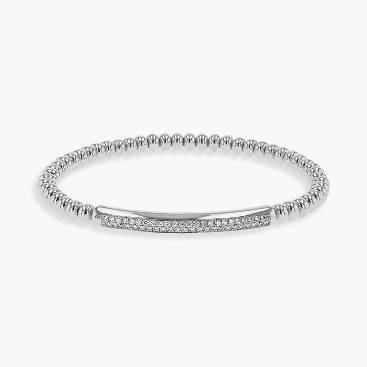 Bohemia 0.53ct Large Expandable Diamond Bracelet Brilliant Cut, Pave Set_1