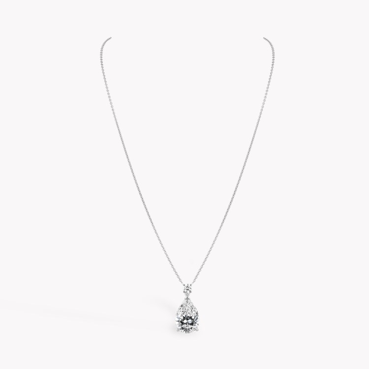 Pear-shaped Diamond Pendant Pear shape Cut, Three Claw Set_2