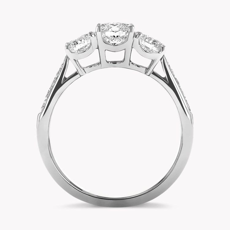 Duchess 0.60ct Diamond Three Stone Ring Brilliant cut, Claw set_3