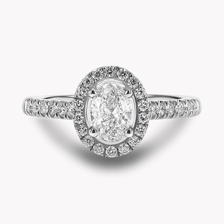 Celestial 0.50ct Diamond Cluster Ring Oval Cut, Claw Set_2