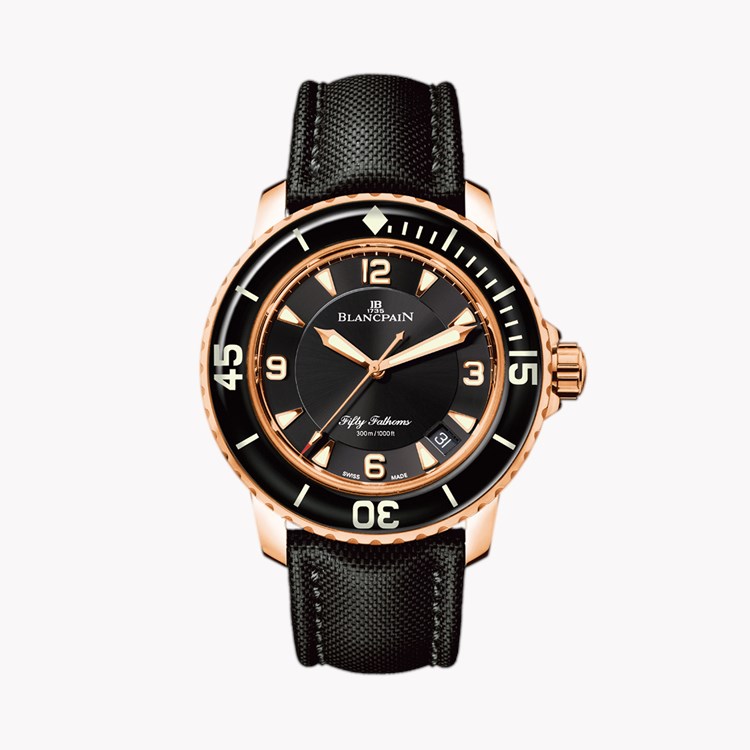 Blancpain Fifty Fathoms 45mm, Black Dial, Arabic Numerals_1