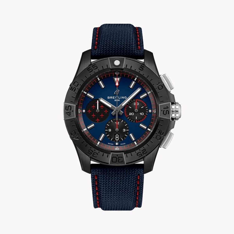 Breitling Avenger Chronograph 44mm, Blue Dial, Baton Numerals_1