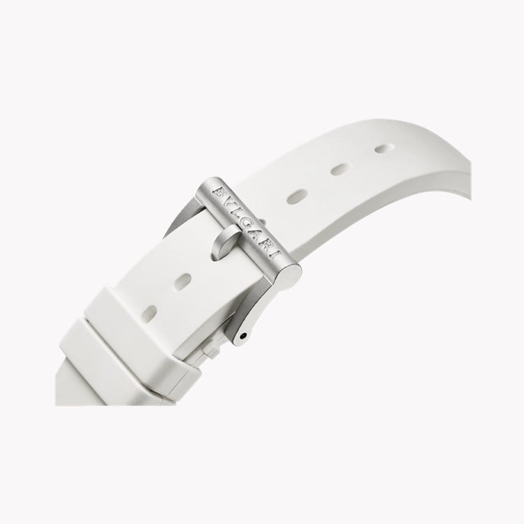 Bvlgari Aluminium 40mm, White Dial, Arabic/Baton Numerals_4