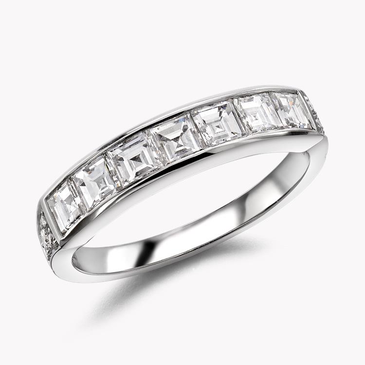 Antrobus 1.22ct Diamond Half Eternity Ring Carré Cut, Channel Set_1