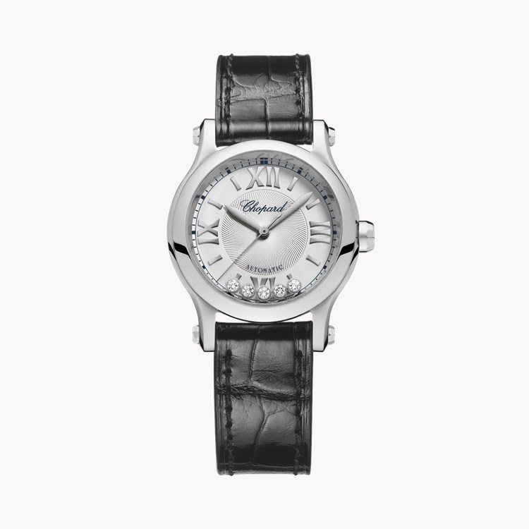 Chopard Happy Sport 30mm, Silver Dial, Roman and Baton Numerals_1