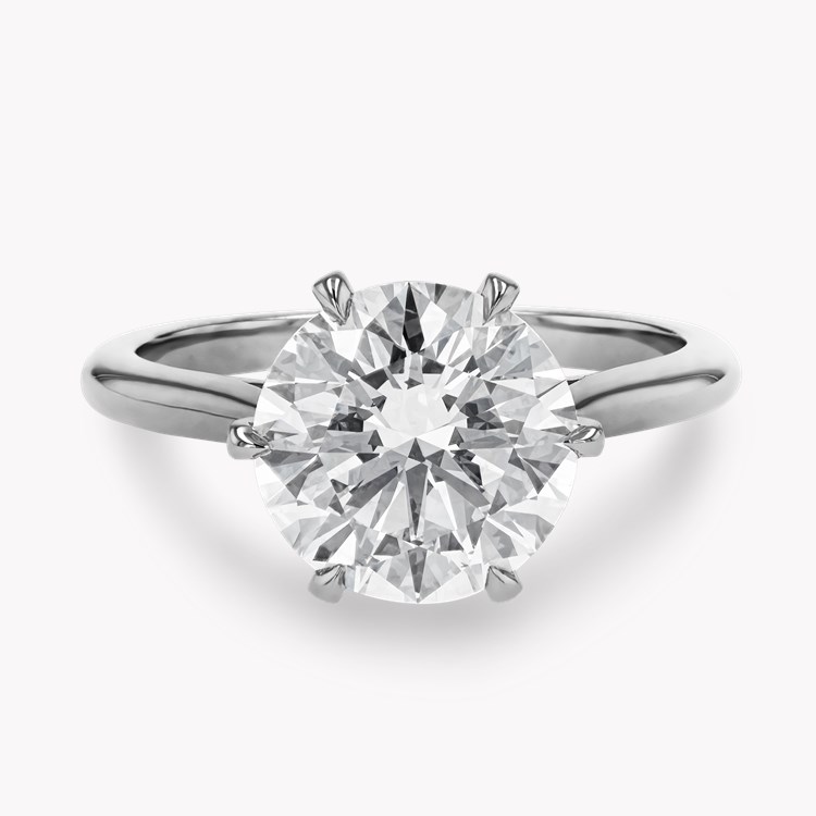 Classic Six Claw 3.51ct Diamond Solitaire Ring Brilliant cut, Claw set_2