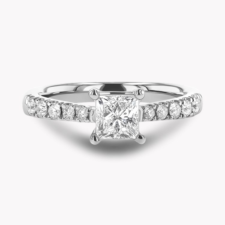 Celestial 0.59ct Diamond Solitaire Ring Princess Cut, Claw Set_2