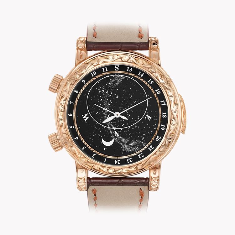 patek sky moon rose gold