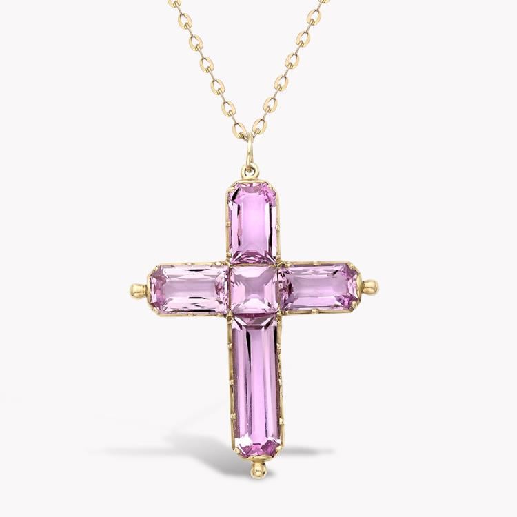 georgian cross pendant