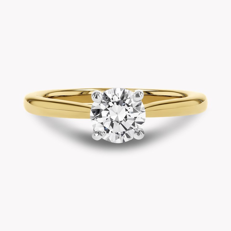 Gaia 0.70ct Diamond Solitaire Ring Brilliant cut, Claw set_2