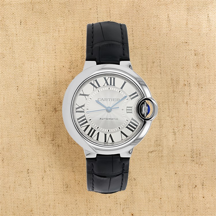 Pre Owned Cartier Ballon Bleu de Cartier W6920085 Watch 33mm