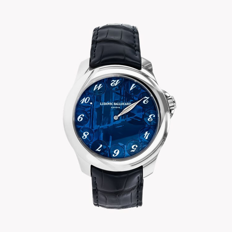 Ludovic Ballouard Upside Down 41mm, Blue Dial, Arabic Numerals_1