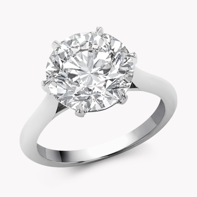 Classic Six-Claw 5.01ct Diamond Solitaire Ring Brilliant cut, Claw set_1