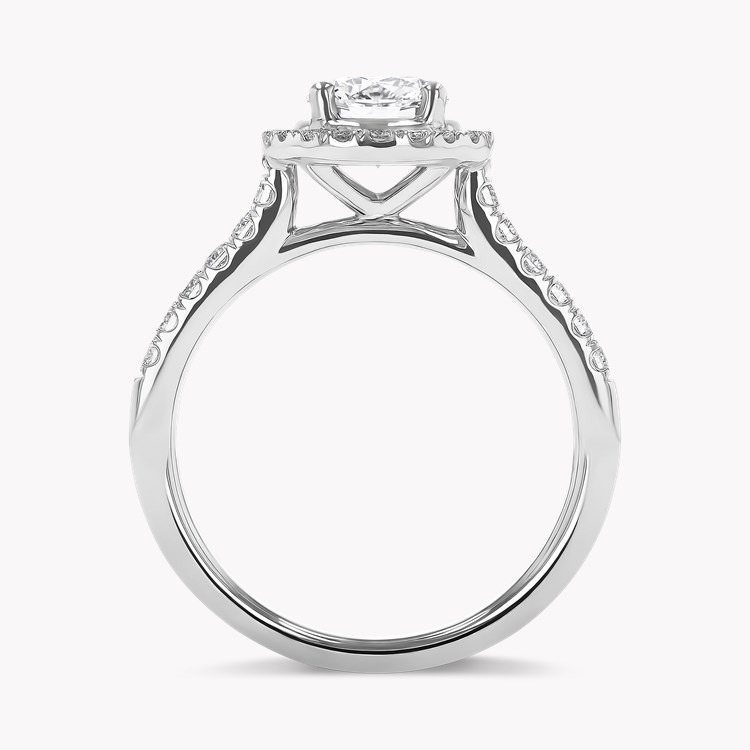 Celestial 0.90ct Diamond Cluster Ring Brilliant cut, Claw set_3