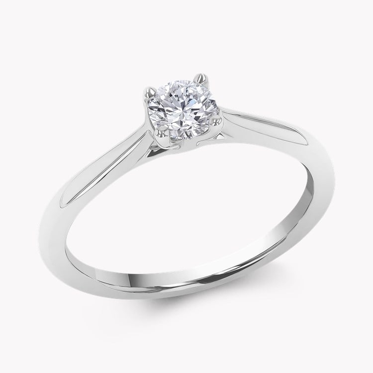 Gaia 0.33ct Diamond Solitaire Ring Brilliant cut, Claw set_1