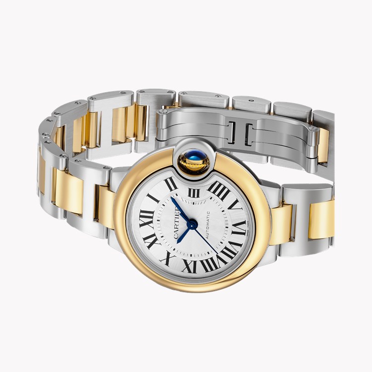 Cartier Ballon Bleu de Cartier 33mm, Silver Dial, Roman Numerals_2