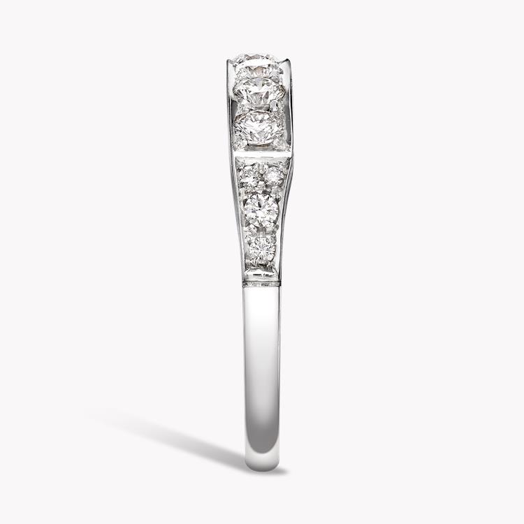 Antrobus 0.52ct Diamond Half Eternity Ring Brilliant Cut, Grain Set_4