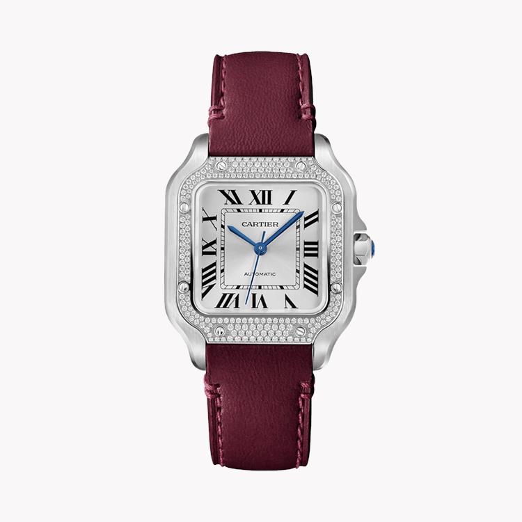 Cartier Santos 35mm, Silver Dial, Roman Numerals_2