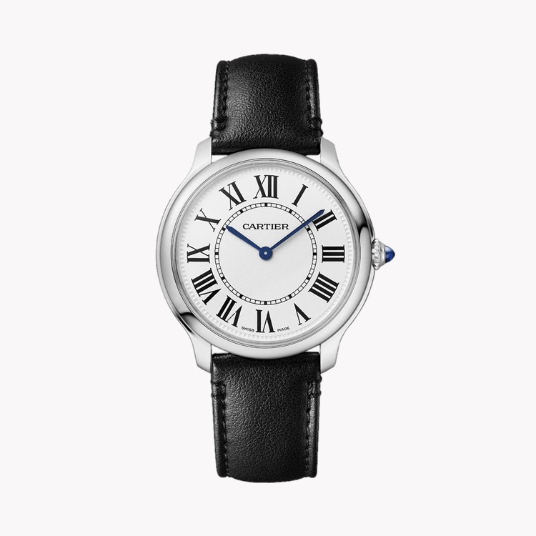 Cartier Ronde Must 36mm, Silver Dial, Roman Numerals_1