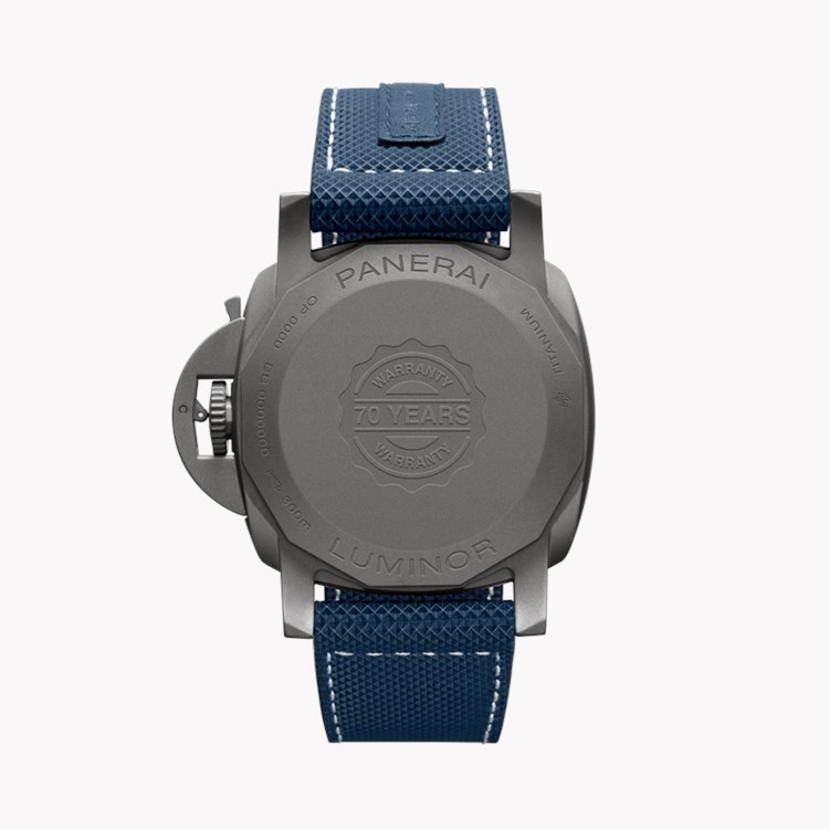 Panerai Luminor Marina 44mm PAM01117 Watch 44mm Blue