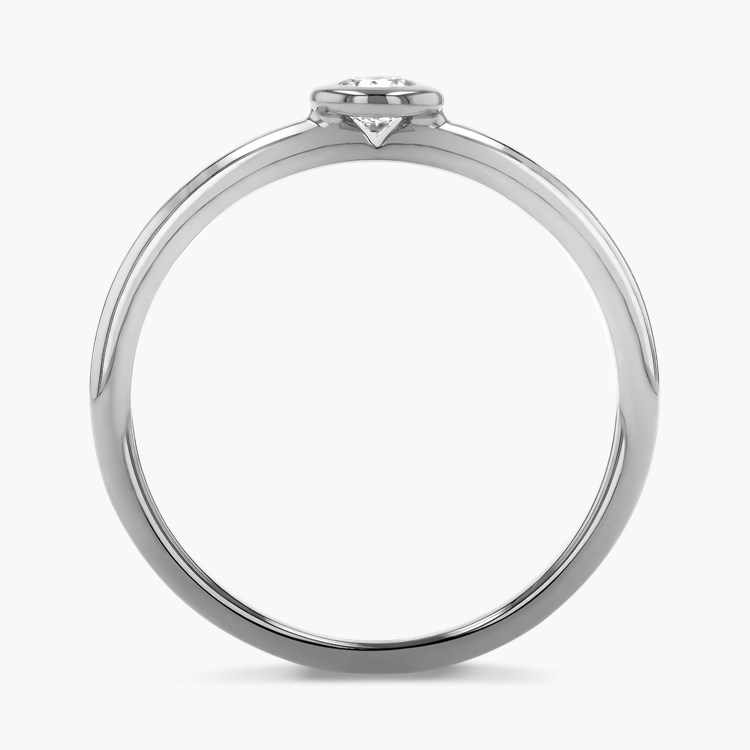 Sundance 0.15ct Diamond Solitaire Ring Brilliant Cut, Rubover Set_3