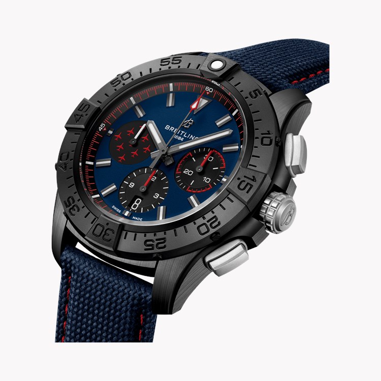 Breitling Avenger Chronograph 44mm, Blue Dial, Baton Numerals_2