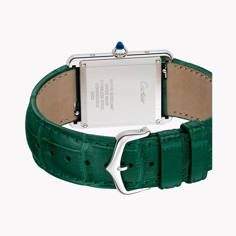 Cartier Tank Must 33.7mm, Green Dial_4