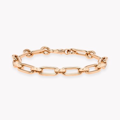 Havana Link Bracelet in 18ct Rose Gold