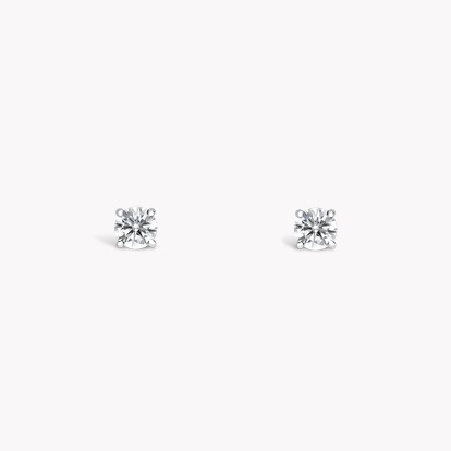 Diamond Stud Earrings 0.21ct in 18ct White Gold