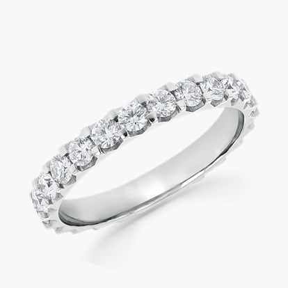 Brilliant Cut Diamond Eternity Ring 3.00ct in Platinum