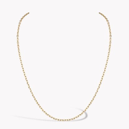 Forzatine Chain 45cm in 18ct Yellow Gold