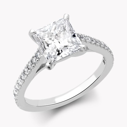 Aurora 2.04ct Diamond Solitaire Ring in Platinum