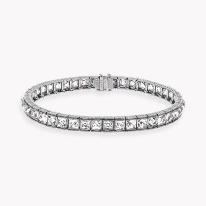 Belle Epoque 20.00ct Lacloche Frères Diamond Line Bracelet in Platinum