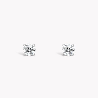 Diamond Stud Earrings 0.42ct in 18ct White Gold