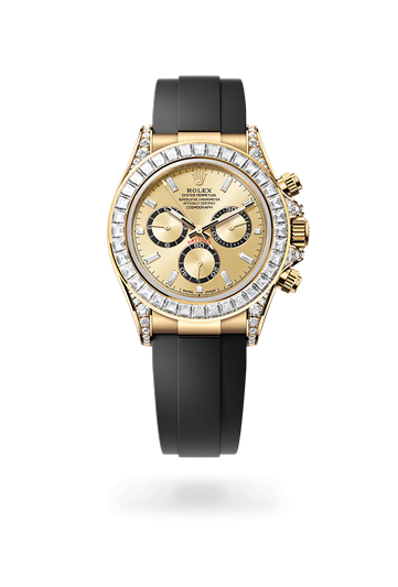 Rolex Cosmograph Daytona Oyster, 40 mm, yellow gold and diamonds