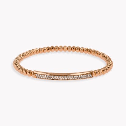 Bohemia 0.53ct Large Expandable Diamond Bracelet in 18ct Rose Gold