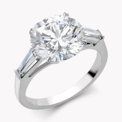 Regency 4.23ct Diamond Solitaire Ring in Platinum