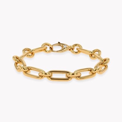 Havana 0.103ct Diamond Bracelet in 18ct Yellow Gold