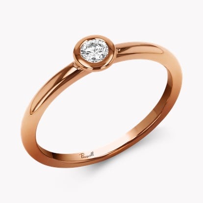 Sundance 0.15ct Diamond Solitaire Ring in 18ct Rose Gold